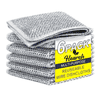 Hearch Non-Scratch Wire Dishcloth,Multipurpose Wire Dishwashing Rags for Wet and Dry, Easy Rinsing, Reusable,Sinks,Reuseable Cleaning Cloths