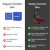 Nooky Connect Condom Kit (3-in-1) - Chocolate, Condoms & Mood Cards for couples