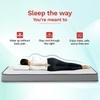 Kurlon Orthopedic Mattress | Memory Foam | Medium Firm | Back & Spine Support | High Resilence Foam | 10 Years Warranty | King Size | (Thickness: 5 inches, Dimensions: 72 X 72 inches)