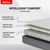Kurl-On Orthopedic Mattress | High Density (HR) Foam | Memory Foam | Medium Firm | Back & Spine Support | King Size Mattress | 78x72x8 | 10 Yrs Warranty