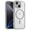 SYOTT Back Case Cover for Apple iPhone 15 With Transparent Design to Restore True Colors of the Mobile Back Design | Shockproof Compatible with Mag-Safe Wireless Charging | Grey