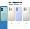 SYOTT Back Case Cover for Apple iPhone 16 With Transparent Design to Restore True Colors of the Mobile Back Design | Shockproof Compatible with Mag-Safe Wireless Charging | Grey