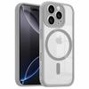 SYOTT Back Case Cover for Apple iPhone 16 With Transparent Design to Restore True Colors of the Mobile Back Design | Shockproof Compatible with Mag-Safe Wireless Charging | Grey
