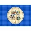 UniqChoice Blue Color 100% Cotton Jaipuri Printed Single bedsheet With 1 Pillow Cover 150 x 220 Cm(1+1_Single_96_Blue_89)