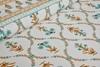UNIQCHOICE 180 TC Turquoise Color Floral Printed King Size Bedsheet With 2 Pillow Cover(ELEG-11-Turquoise)