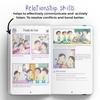 SAAR Education (I) Pvt. Ltd. Learning Skills for Life - Grade 2 by Saar Education | 60+ Social Emotional Activities for Kids | Build Confidence, Growth Mindset & Friendships | Age 5-7 Workbook