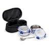 Mumma's LIFE Stainless Steel Lunch Box Suitable for School, Offices and picnics(280 ML) (Black) (FOODIE)