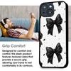 PHONE ANTICS 2D POLKA DOTS BOWS ARMOR CASE FOR IPHONE SHOCKPROOF SLIM FIT BACK COVER MATTE FINISH HARD SHELL DROP PROTECTION CASE FOR APPLE IPHONE 13 MINI