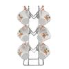 KPT Kitchen Organizer Stainless Steel Cup Holder + Corner Shelf Rack Combo