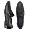 JAMARION Ethnic & Stylish Nagra/Loafers For Men (Black)