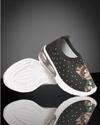 Firstcliq Slip-On-Running Shoes For Girls Kids Sports Shoes for GirlsCAT-REAL-BK-11