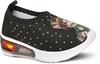 Firstcliq Slip-On-Running Shoes For Girls Kids Sports Shoes for GirlsCAT-REAL-BK-11