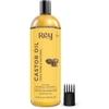 Rey Naturals Hair Oil Castor Anti Hair Loss Cold Pressed - 750 ml
