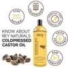 Rey Naturals Hair Oil Castor Anti Hair Loss Cold Pressed - 750 ml