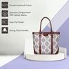 The Clownfish White Polyester Miranda Series 14 Inch Laptop Bag For Women