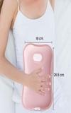 Aelency Hot Water Bag,Electric Heating Pad | 6 Layer Pain Relief Electric Hot Water Bag | Hot Bag | Heating Pad Pain Relief Hot Bag For Period Cramp , Muscles And Body Joints 1 L Hot Water Bag (Pink)-Nlb Ne Premium Hot Bag-17