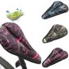 FCCRACING Soft Bicycle Silicone Gel Saddle Seat & Cycling Cushion Pad Bike Cycle Gel Cover for Mountain Bikes (Yellow)