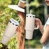 SSS Enterprise Tumbler with Handle and Straw Lid, Reusable Cup Leakproof Iced Coffee Sipper Mug for Keeping Beverages Water Hot or Cold,Perfect for Travel, Gym