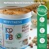 MyFitness Peanut Butter - 1250 gms Natural Crunchy Peanut Butter