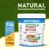 MyFitness Peanut Butter - 1250 gms Natural Crunchy Peanut Butter