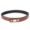 Kastner Mens Tan PU Leather Casual & Formal Belt with Classic Pin Buckle