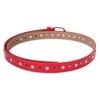 Kastner Women's Red PU Leather Casual & Formal Belt with Classic Pin Buckle