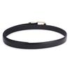 Kastner Women's Black PU Leather Casual & Formal Belt with Classic Pin Buckle