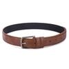KASTNER Mens Adjustable Artificial Leather Belt with Classic Push Pin Buckle