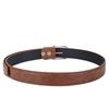 KASTNER Mens Adjustable Artificial Leather Belt with Classic Push Pin Buckle