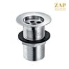 ZAP Brass Gold Drain Stopper for Bathroom Vessel Vanity Sink with Overflow 3 inch