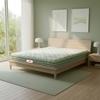 Coirfit  Alovera Spa Pillow Top With SRTX Technology 6 Inch Queen Size Convoluted Foam Mattress (75X66 Inches), 3-Zone Support, Aloe Vera Treated Fabric, with Memory Foam| 15-Year Warranty