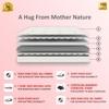COIRFIT BIOLIFE 7-Zone LATEX with Talalay Tech. 5 inch Double Mattress| 15 Years Warranty | Medium Firm | Latex Foam Mattress (72X48X5 Inches, Double Size Mattress, White)