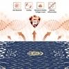 COIRFIT 7-Zone Magno Pocket Pro 8 Inch Double Mattress | 10 Years Warranty |Soft Mattress | Pocket Spring Mattress (78x48x8 Inches, Double Size Mattress,Blue)