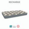 Coirfit Recharge Orthopedic With Rebotech Technology 4.5 Inch Double Size Bonded Foam Mattress (78X48 Inches) Double-Sided Quilted, Premium Knitted Fabric | 5-Year Warranty