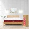 Usha Shriram tru Spring with NPSS Tech. 10 inch Single Mattress | 7 Years Warranty | Firm Mattress | Bonnell Spring

 Mattress (75X35X10 Inches, Single Size Mattress, Red)