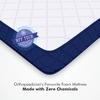 USHA SHRIRAM Back Master with NFF Tech. 3 inch Single Mattress | 2 Years Warranty | Firm Mattress | Bonded Foam
 Mattress (75X42X3 Inches, Single Size Mattress, White)