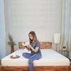 Usha Shriram Aero Cool Gel with posture Control Tech. 5 inch King Mattress | 15 Years Warranty | Dual Mattress |Memory Foam Mattress (72X70X5 Inches, King Size Mattress, White)