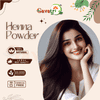 Gavatri Classic And Natural Henna Powder (Mehandi) for Hair Color, Hands & Feet Design 750 Gram
