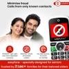 easyfone Udaan 2 Big Button Mobile Phone for Senior Citizens - Safety Device with SOS & Fraud call Prevention | Loud sound | very easy to use | Large display | 1 - year warranty.