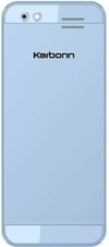 Karbonn K-Phone 1, Dual Sim, White-Blue, Keypad Phone