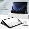 ProElite Cover for Samsung Galaxy Tab S9 FE 10.9 inch Cover Case, Smart Trifold Flip case Cover for Samsung Galaxy Tab S9 FE 10.9 inch Support S Pen Magnetic Attachment, Diamonds