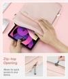ProElite Tablet Sleeve Bag 13.3 inch for Samsung Galaxy Tab S7 Plus/S8 Plus/S9 Plus/S7 FE 12.4", Apple iPad Pro 12.9", MacBook Air/Pro Retina, Lenovo Tab P12, Microsoft Surface Pro 4/5/6/7/8/9, Pink
