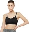 T.T. Women Cami Bra Non Padded Bra(Black)
