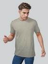 Lux Nitro Pack of 2 Round Neck Tshirt for Men(Grey_Sky)