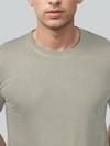 Lux Nitro Pack of 2 Round Neck Tshirt for Men(Grey_Sky)