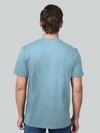 Lux Nitro Pack of 2 Round Neck Tshirt for Men(Grey_Sky)