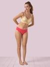 Lux Venus Board Bottom Bra with Adjustable Strap (Skin_Maroon)