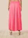 Lyra Women's Pink solid Palazzo
