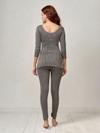 Lux Inferno Women Long & Trouser 1Set(CHARCOAL)