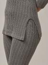 Lux Inferno Women Long & Trouser 1Set(CHARCOAL)